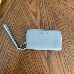Michael Kors, gray‎ wallet